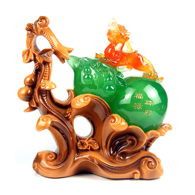 普润大号招财辟邪玉貔貅 商务礼品与家居装饰的完美融合