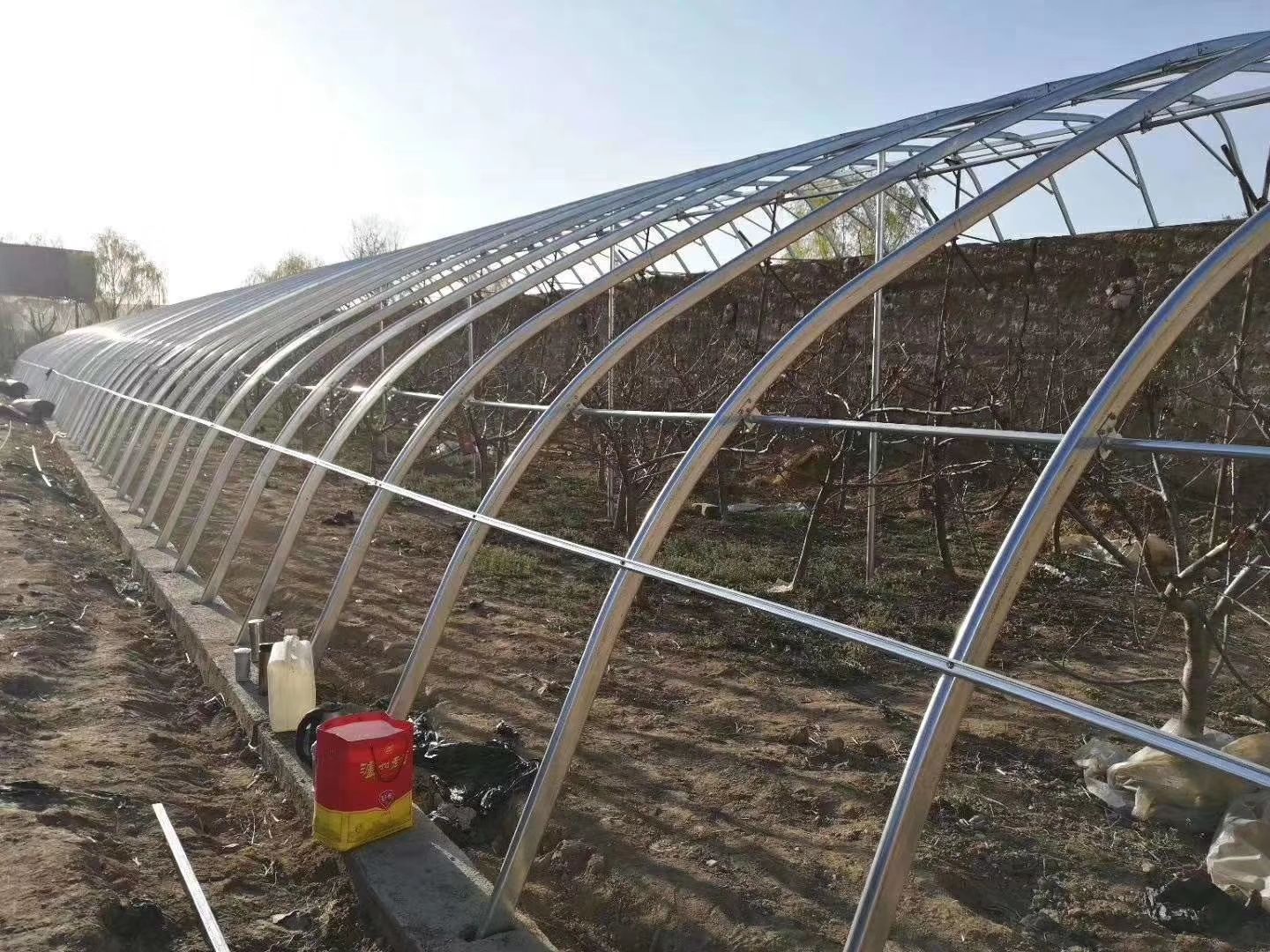 农业设施温室大棚钢架塑料膜大棚在现代农业中的应用